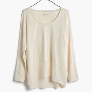 Madewell Silk Edge Dolman Top